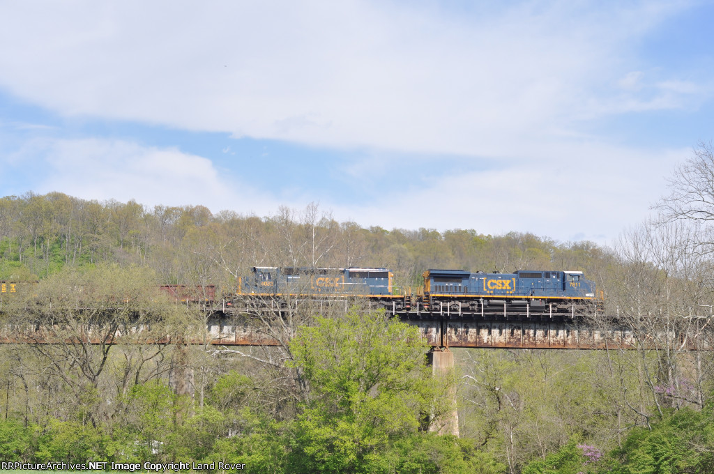 CSXT 7811 Westbound 